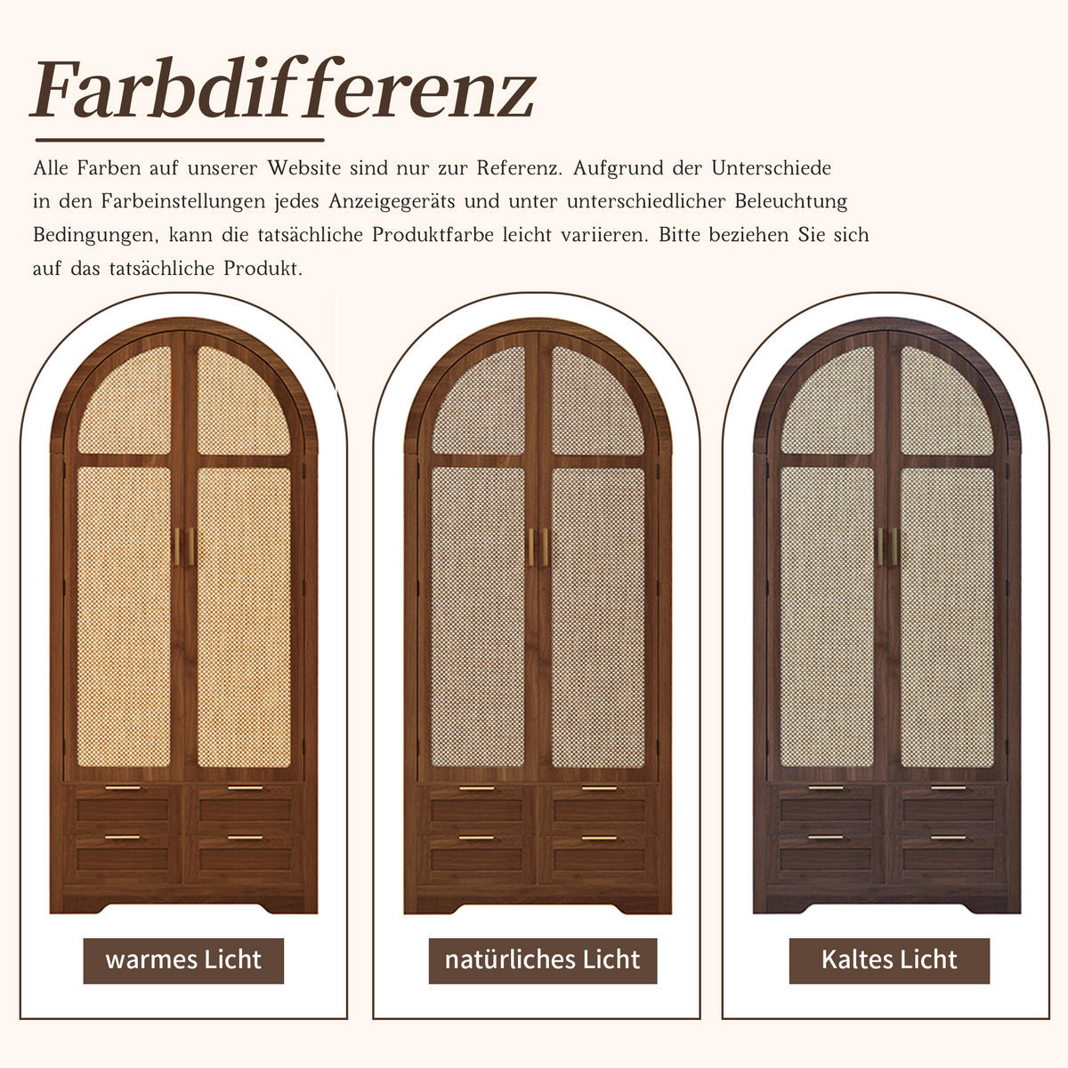 KLEIDERSCHRANK in Walnussfarben mit Kleiderstange und Schubladen für Flur und Schlafzimmer, B80/T50/H179 cm - Nussbaumfarben, Holzwerkstoff/Metall (80/139/50cm) - STILVORA