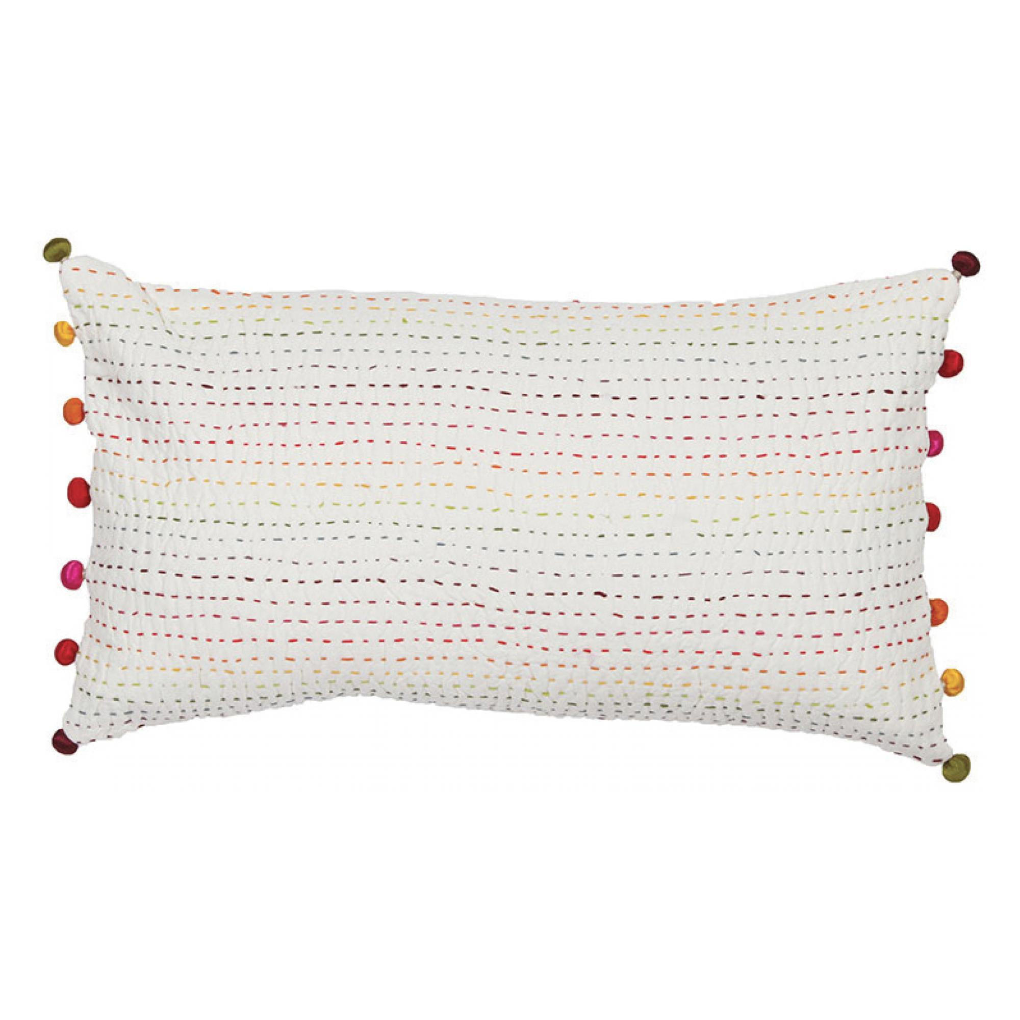 KISSEN Gastounet multico 30 x 50 cm - Multicolor, Textil (50/30cm) - Vivaraise