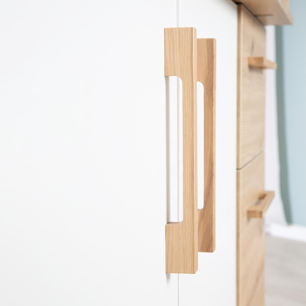 WICKELKOMMODE Lion - Weiß, Holz/Holzwerkstoff (117.5/103/79cm) - Roba