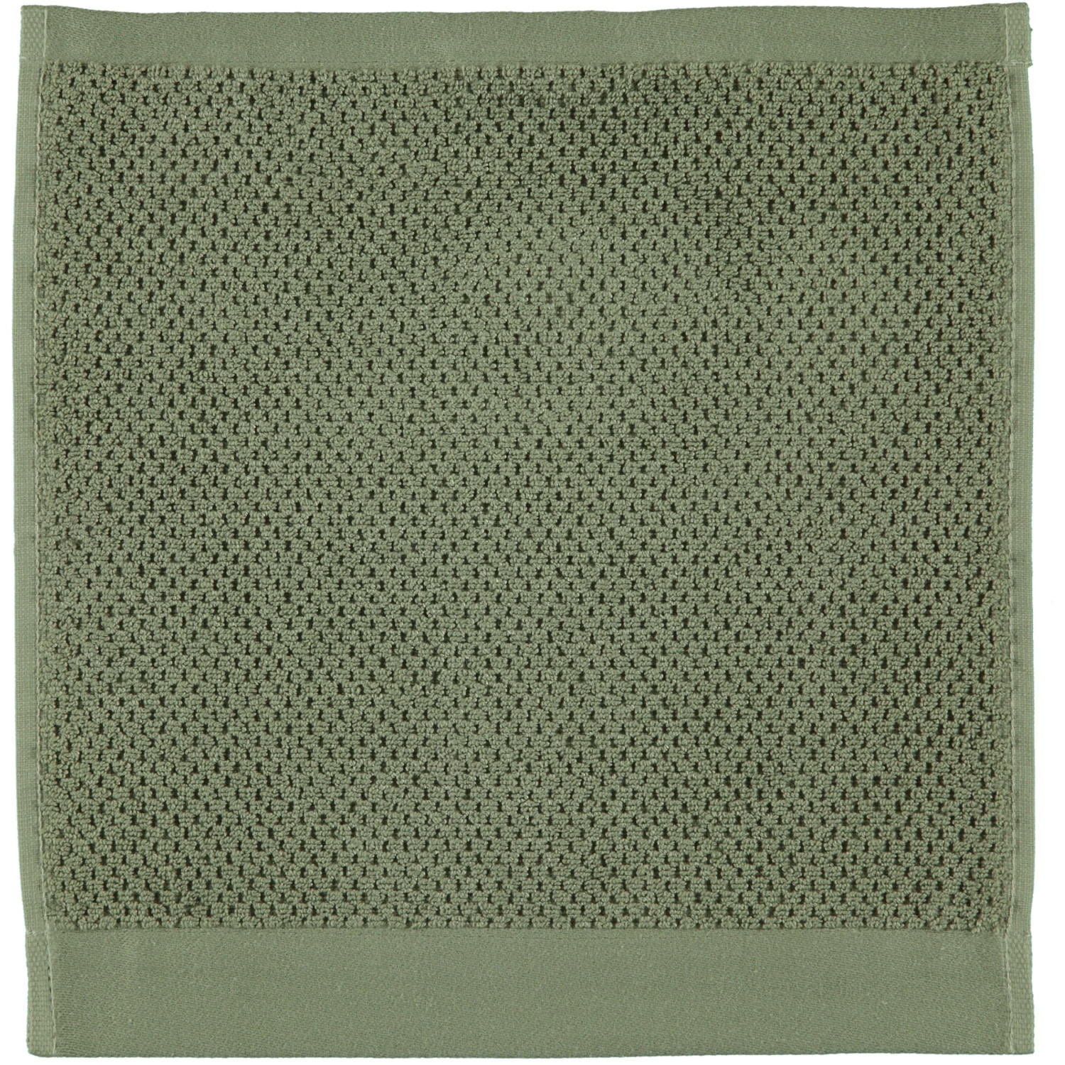 SEIFTUCH BARONESSE OLIVE - 404 - Olivgrün, Textil (30/30cm) - Rhomtuft
