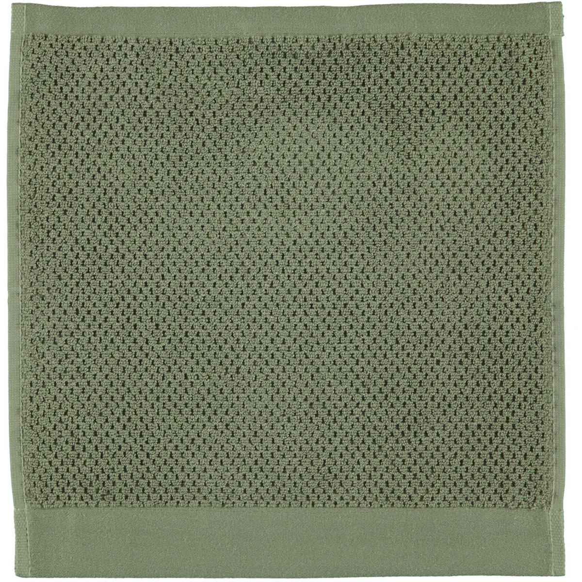 SEIFTUCH BARONESSE OLIVE - 404 - Olivgrün, Textil (30/30cm) - Rhomtuft