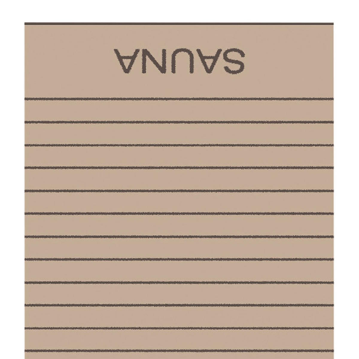 SAUNATÜCHER BALANCE DOUBLEFACE 6237 SAND - 39 - Sandfarben, Textil (80/200cm) - Cawoe