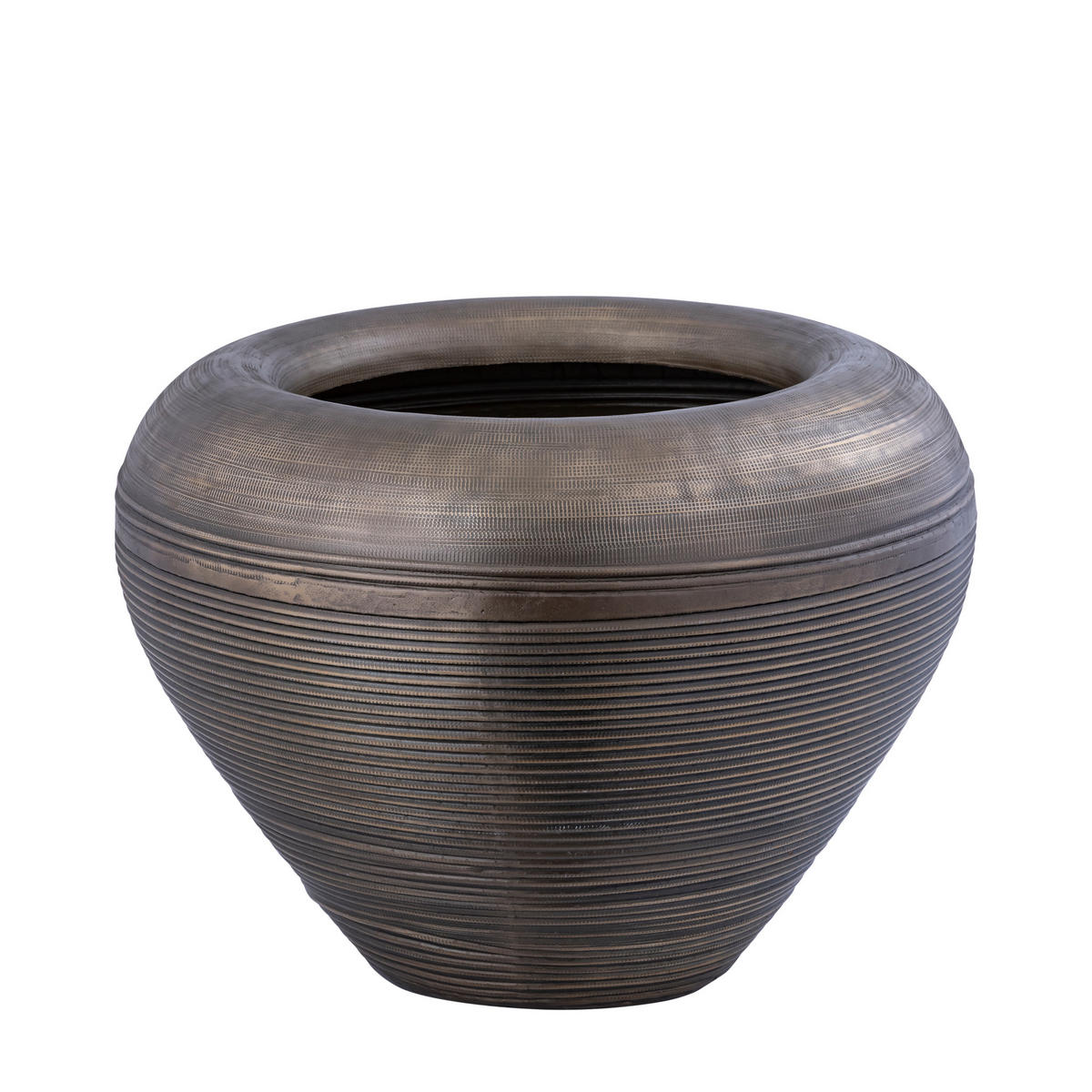 TOPF Dineo Gold 66/66/47cm - Goldfarben, Metall (47cm) - PTMD Collection