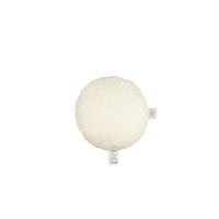 FEDERKISSEN Publik rund 40 cm Ø - Creme, Textil (40/40cm) - beties Heimtextil