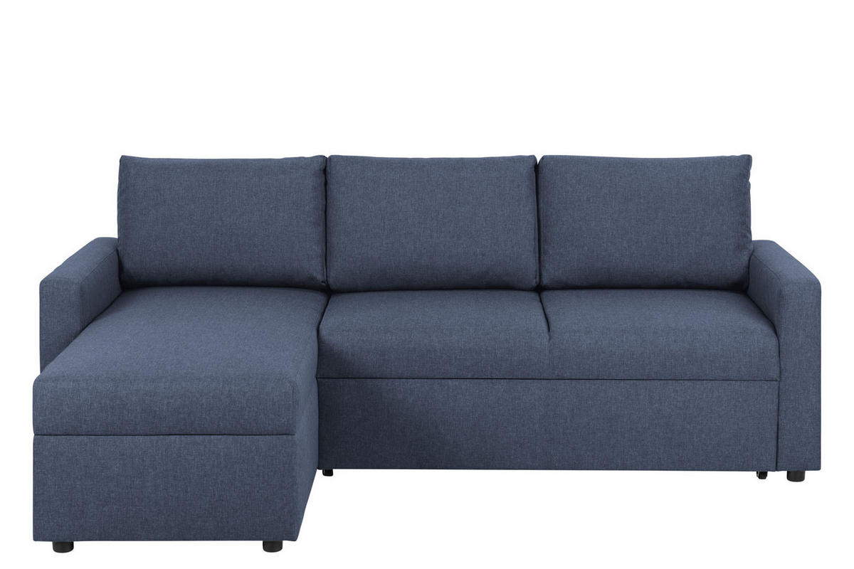 SCHLAFSOFA blau - Blau, Holzwerkstoff (218/155cm) - ebuy24