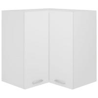 ECKHÄNGESCHRANK Weiss 57/57/60 Cm Holzwerkstoff - Weiß, Holzwerkstoff (57/60/57cm) - vidaXL
