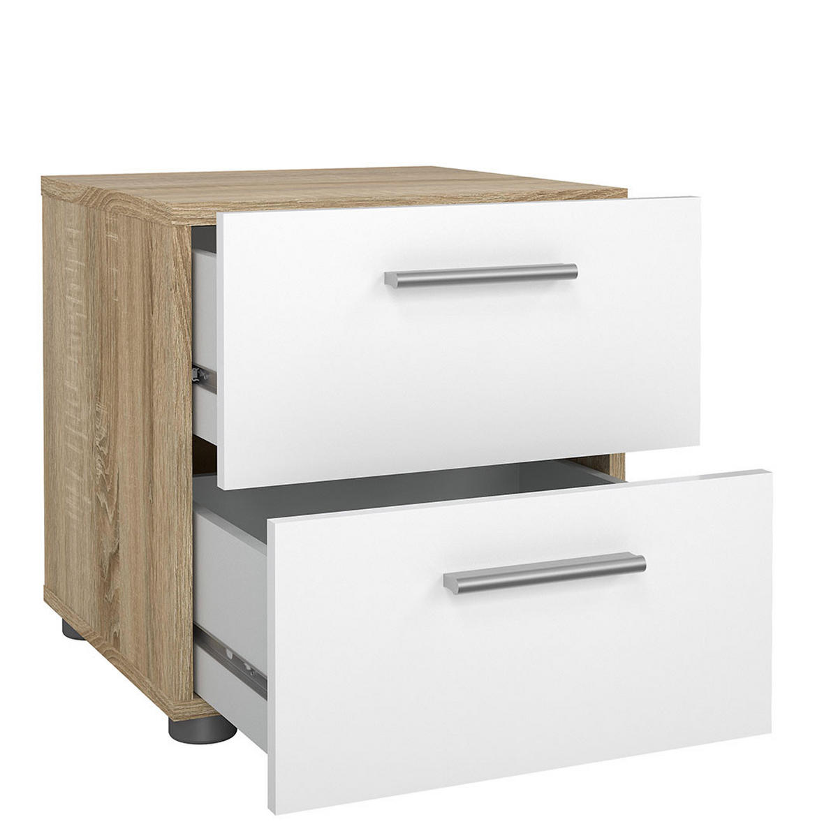 NACHTTISCH, Pepe, Eiche, Holzwerkstoff, 40 x 41 x 43 cm - Eichefarben, Holzwerkstoff (40/43/41cm) - ebuy24