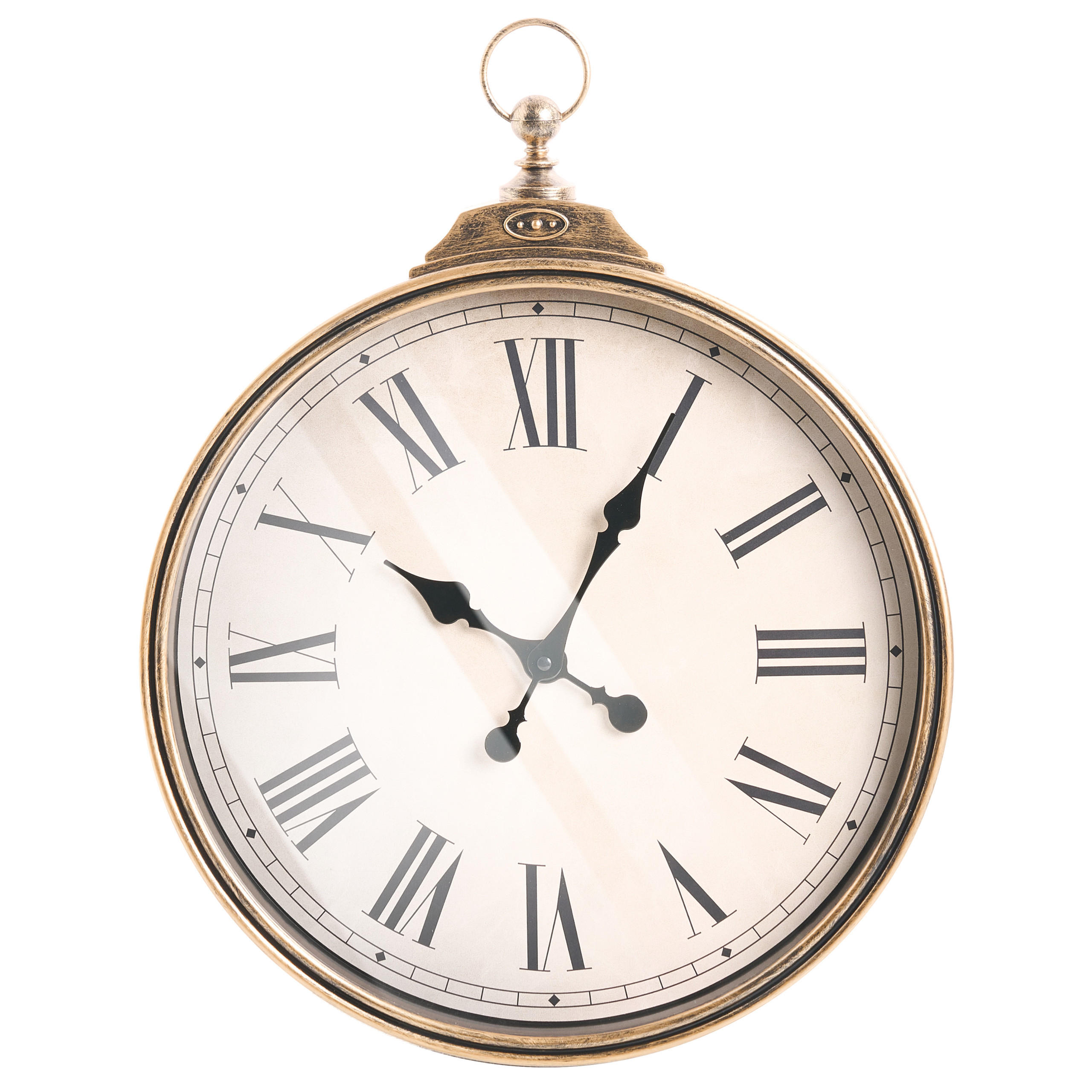 WANDUHR Gold Gandia - Beige/Goldfarben, Kunststoff (40/51/5cm) - Beliani