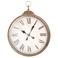 WANDUHR Gold Gandia - Beige/Goldfarben, Kunststoff (40/51/5cm) - Beliani