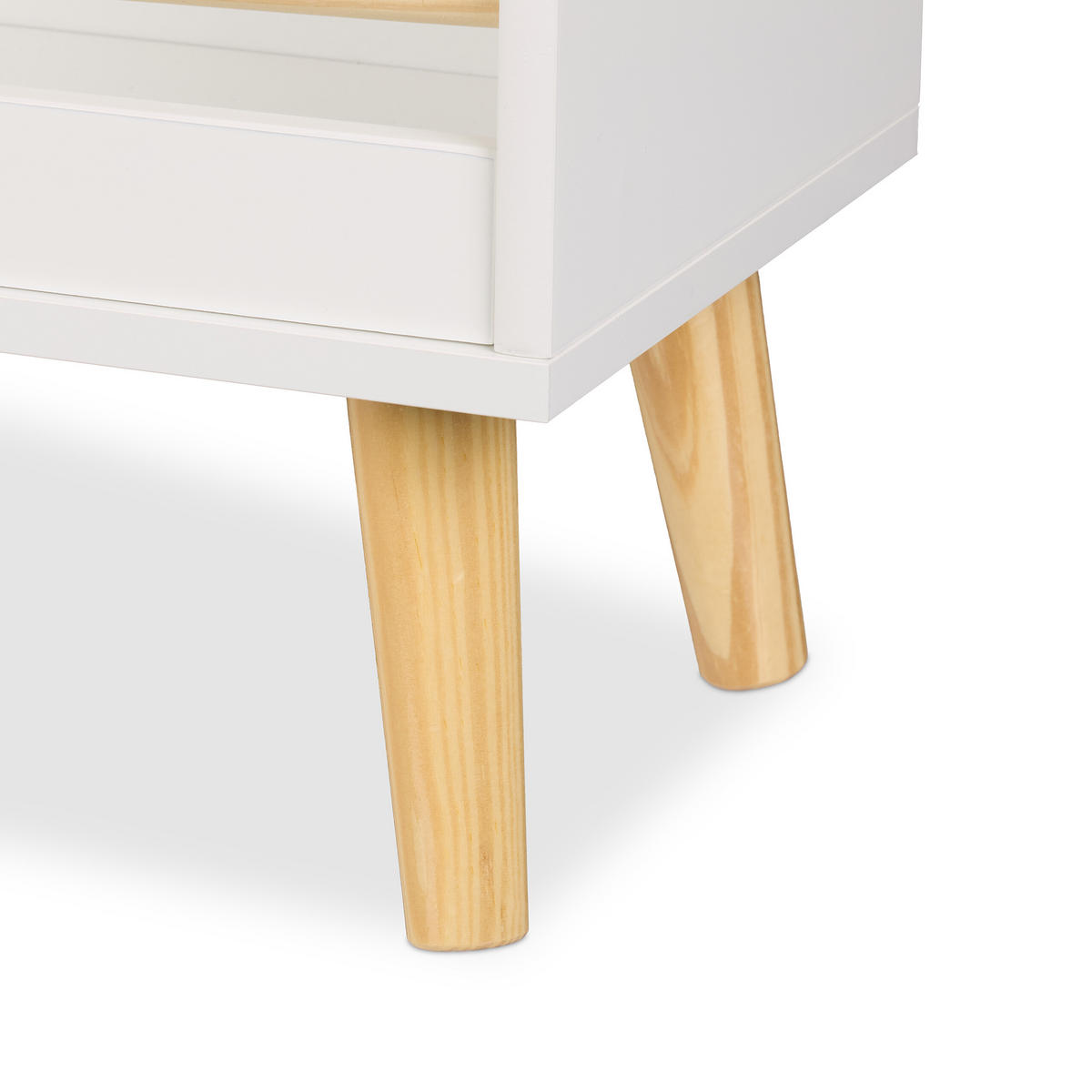 KINDERBÜCHERREGAL - Weiß, Holz/Holzwerkstoff (50/95.5/24cm) - Relaxdays