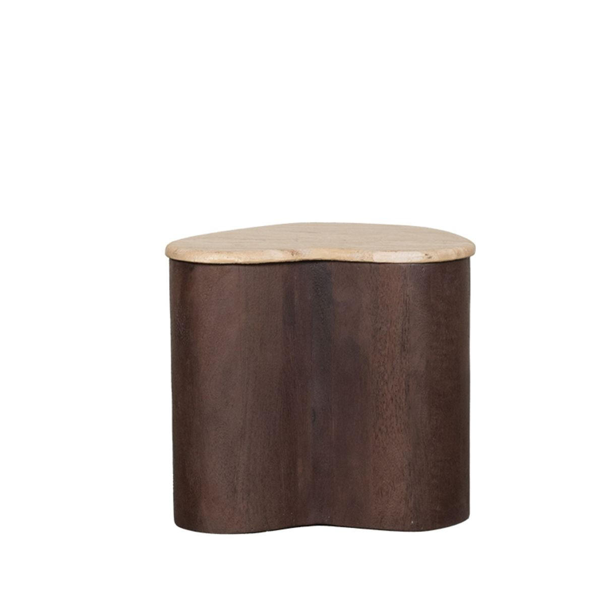Label51 Beistelltisch Braun 40x45x30 cm