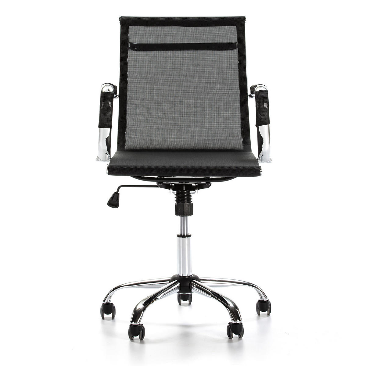 SCAUN rotativ Oxford cu funcție de pat - negru, material textil (53/92/61cm) - VS Venta-stock