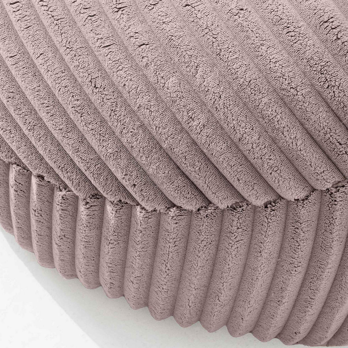 SITZSACK COSMO II aus Kordstoff, Pink - Pink, Textil (85/80/85cm) - KONSIMO®