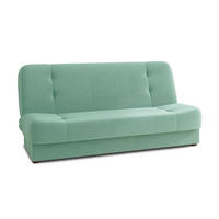 SCHLAFSOFA Sena - Braun/Grün, Holz/Kunststoff (195/89/89cm) - Sofnet