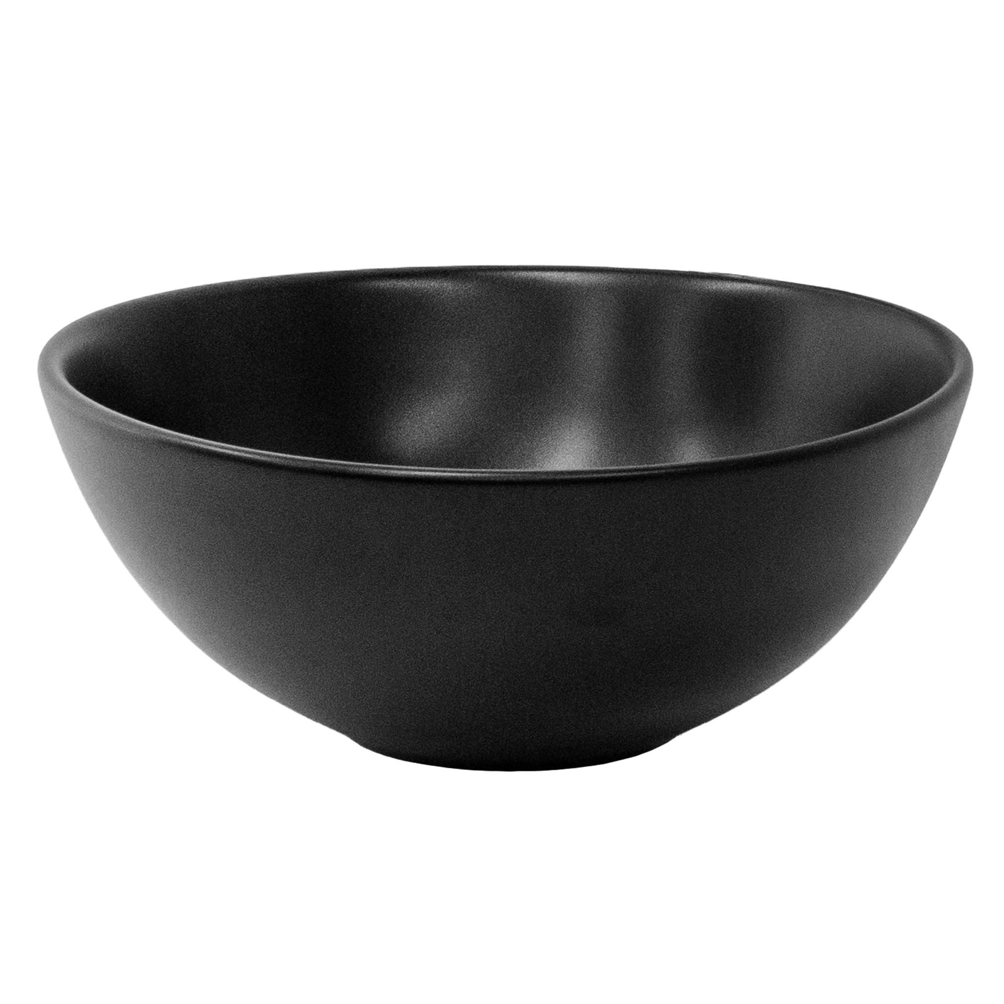 Ml-Design Waschbecken Schwarz 28x15x28 cm