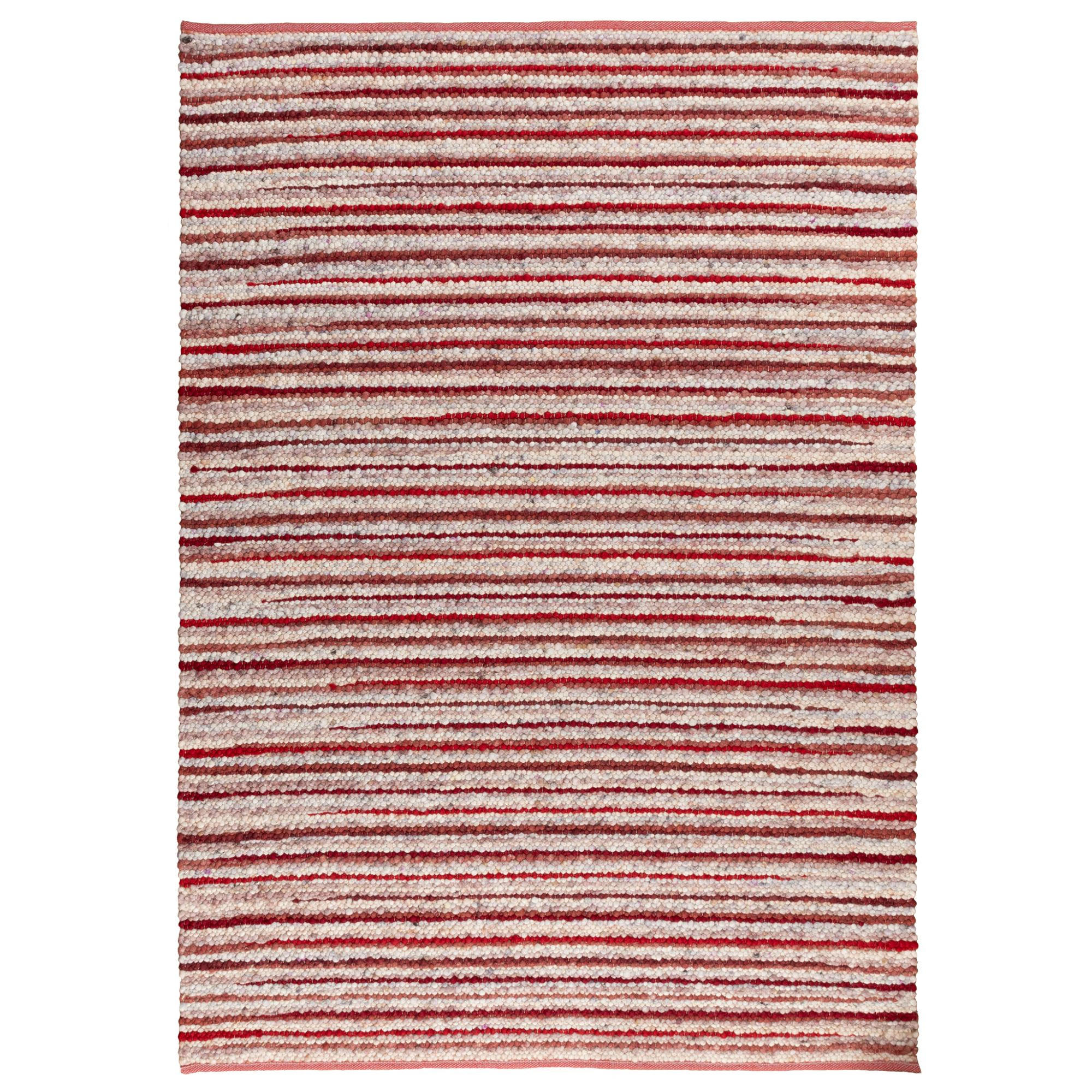 FLACHGEWEBETEPPICH 70/140 cm Schwansee - Rot, Naturmaterialien (70/140cm)