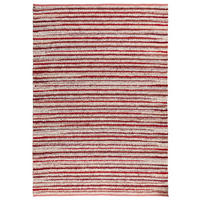FLACHGEWEBETEPPICH 70/140 cm Schwansee - Rot, Naturmaterialien (70/140cm)