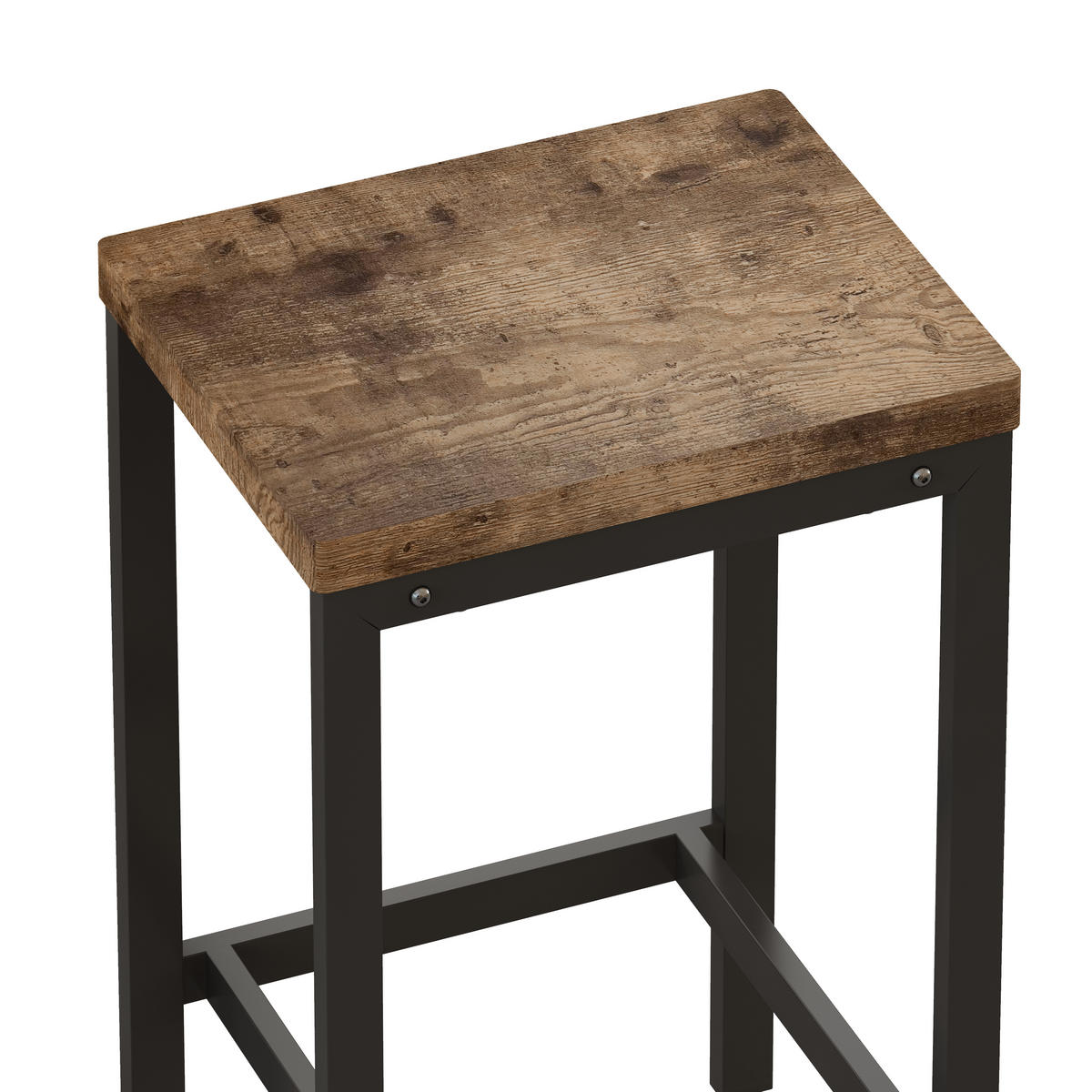 BARMÖBEL-SET 148/40/90 cm Natur mit 3 Hockern und stabiler Konstruktion - Naturfarben, Holzwerkstoff (148/90/40cm) - OKWISH