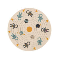 KINDERTEPPICH Apollo Cream ø 120 cm rund - Creme, Textil (120/120cm) - Lytte