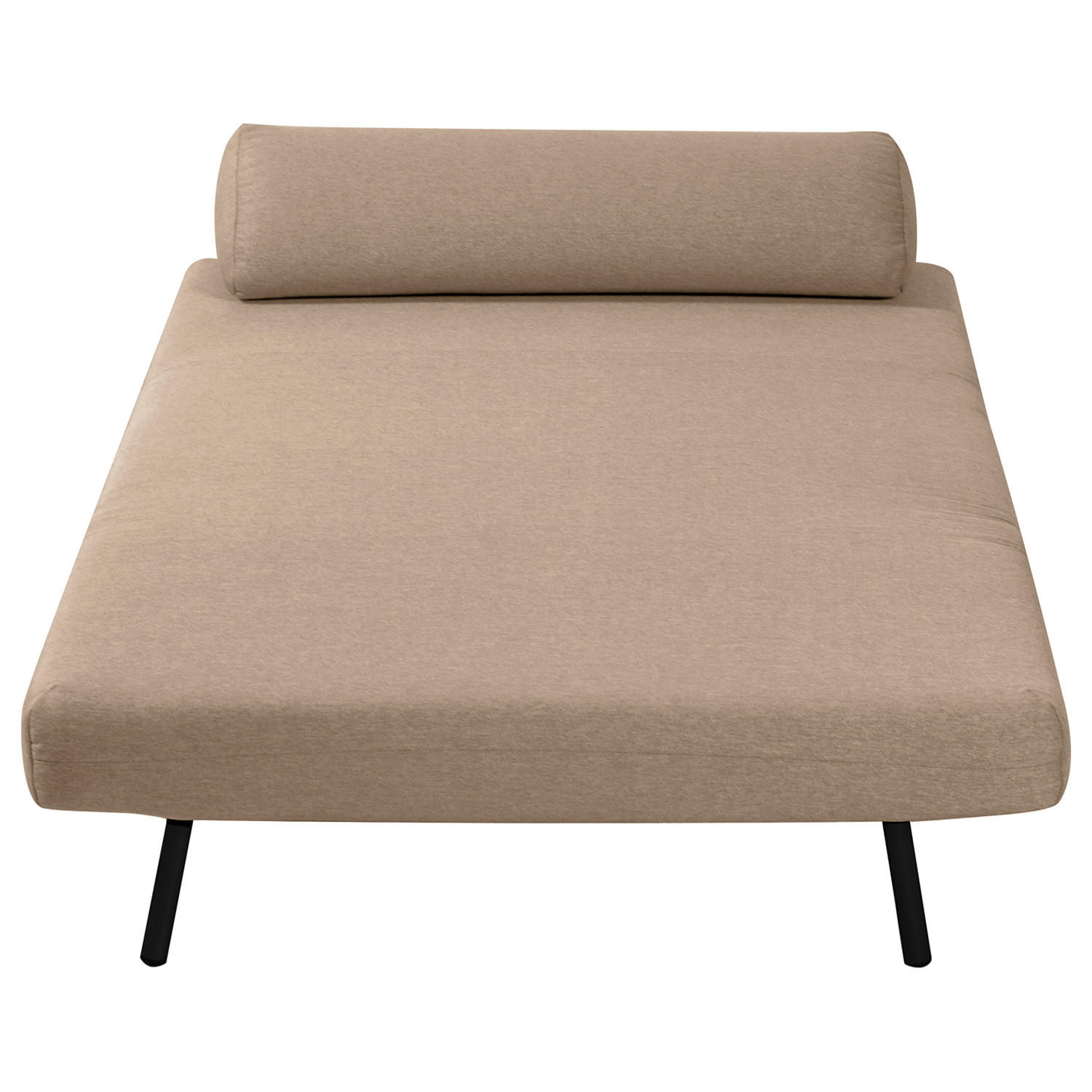 SCHLAFSESSEL - Beige/Silberfarben, Textil (92/78/85cm) - home24