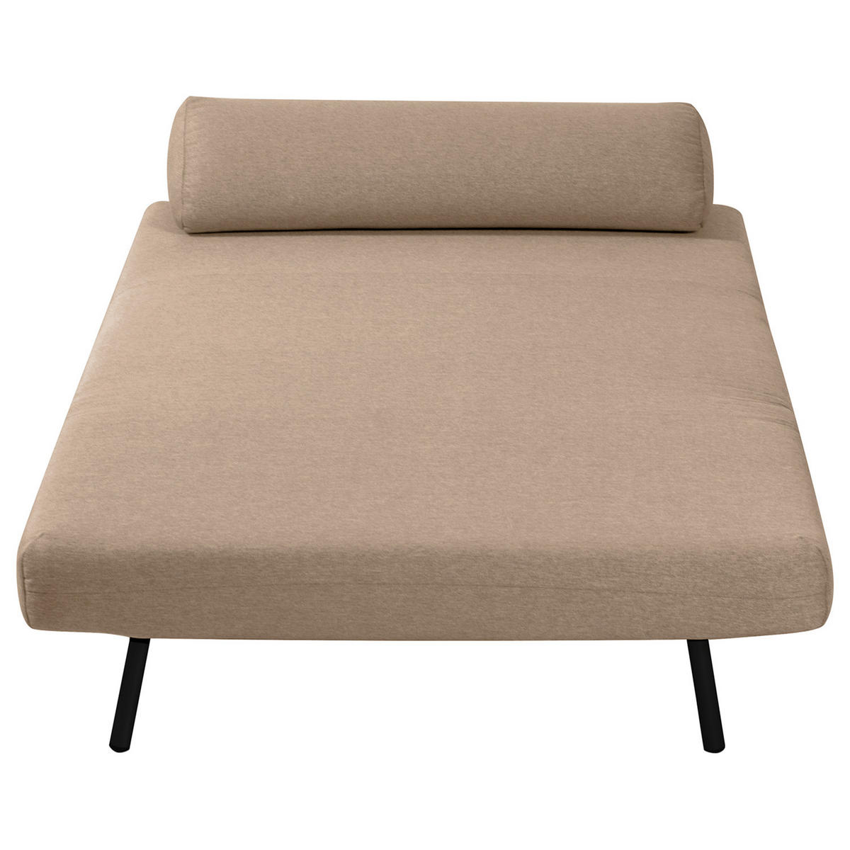 SCHLAFSESSEL - Beige/Silberfarben, Textil (92/78/85cm) - home24