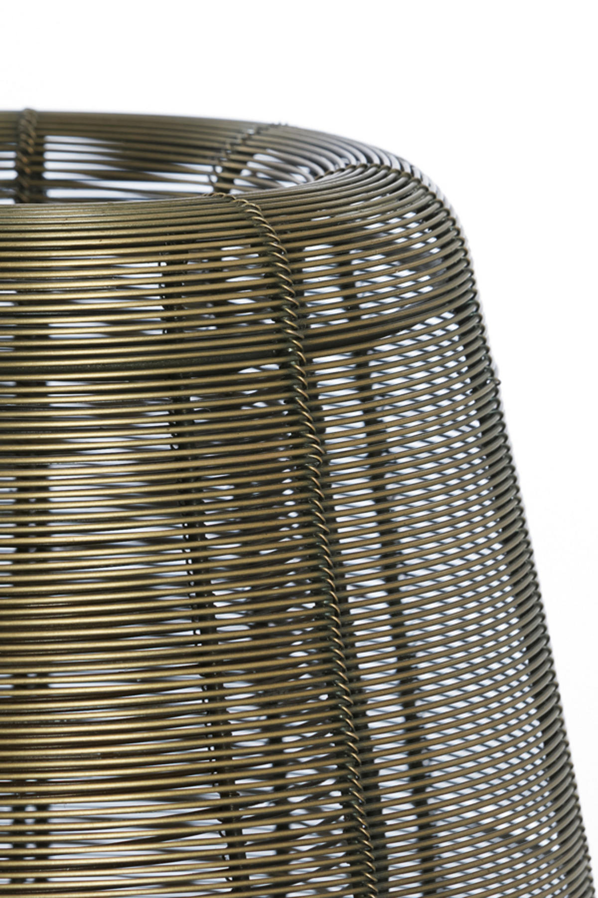 TISCHLAMPE Aboso Bronze Ø24/54 cm - Bronzefarben, Metall (24/24/54cm) - Light & Living