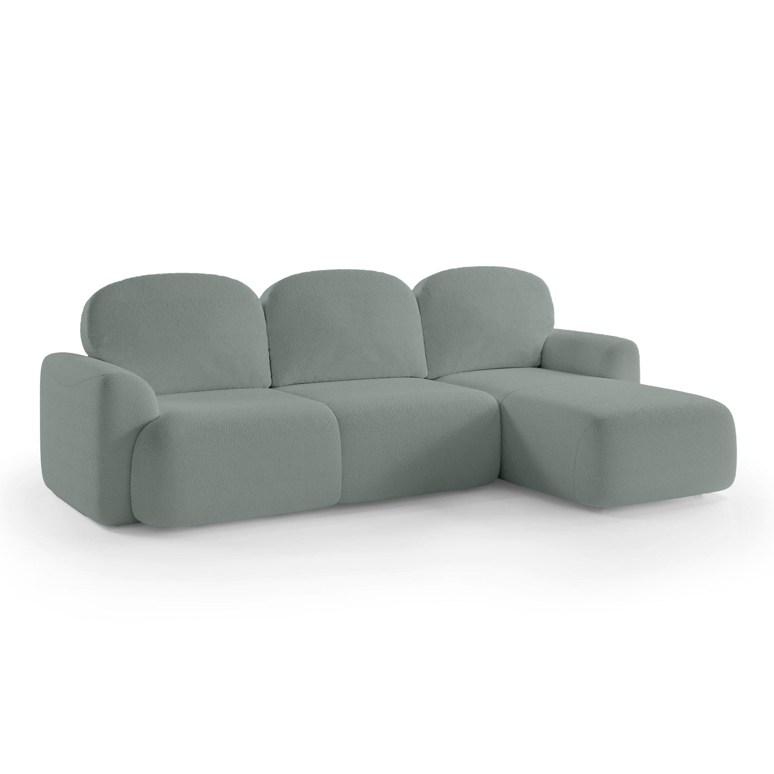 Pillovely Ecksofa Mehrfarbig 260x95x163 cm