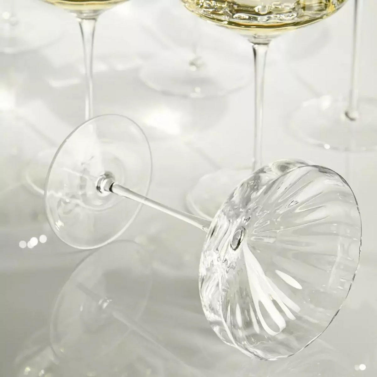 SEKTGLÄSER, 4-er Set, 150 ml, Handgemacht - Transparent, Glas (0.15L) - Krosno Glass