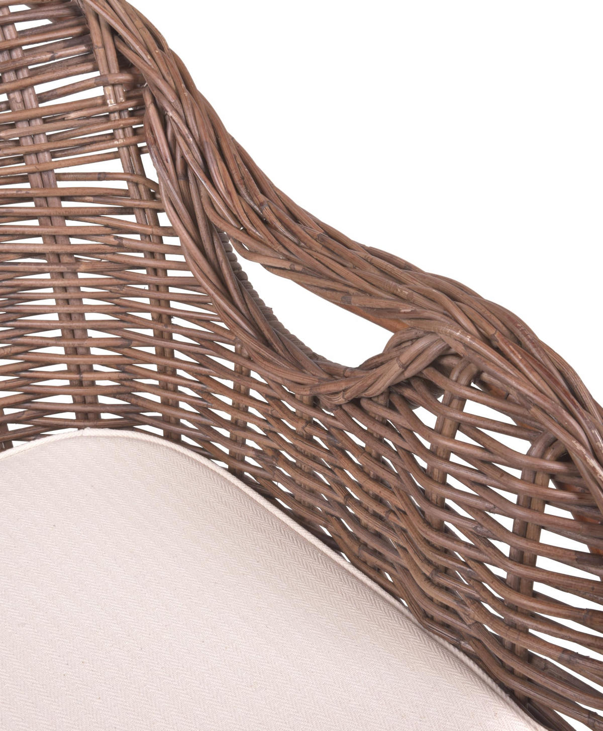 GARTENSTUHL Basel Braun Relaxsessel - Braun, Holz (65/88/64cm) - DELUKE