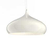 HÄNGELEUCHTE - Weiß Hochglanz, Metall (60/60/55cm) - Lumicom