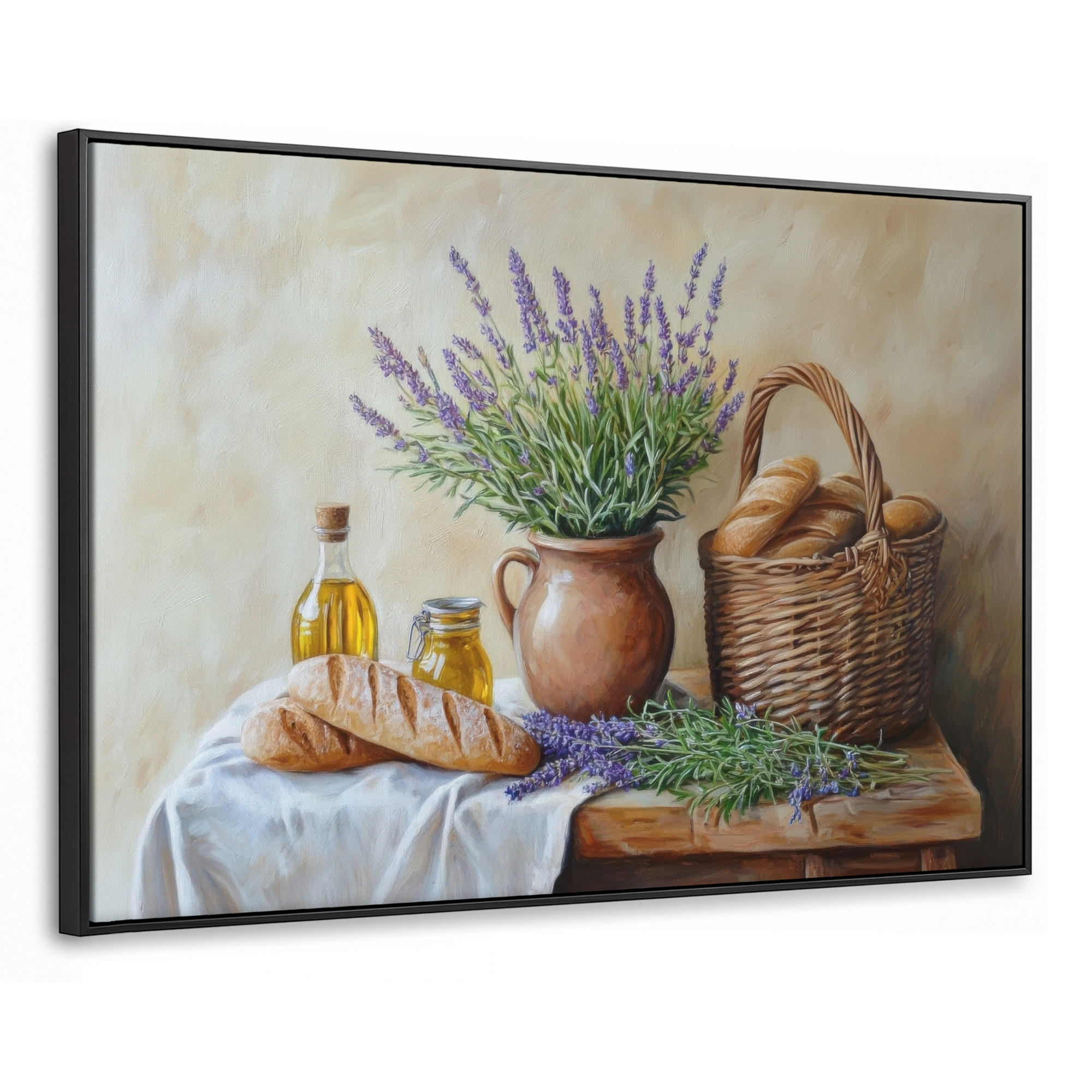 MuchoWow Leinwand Flieder 140x90 cm