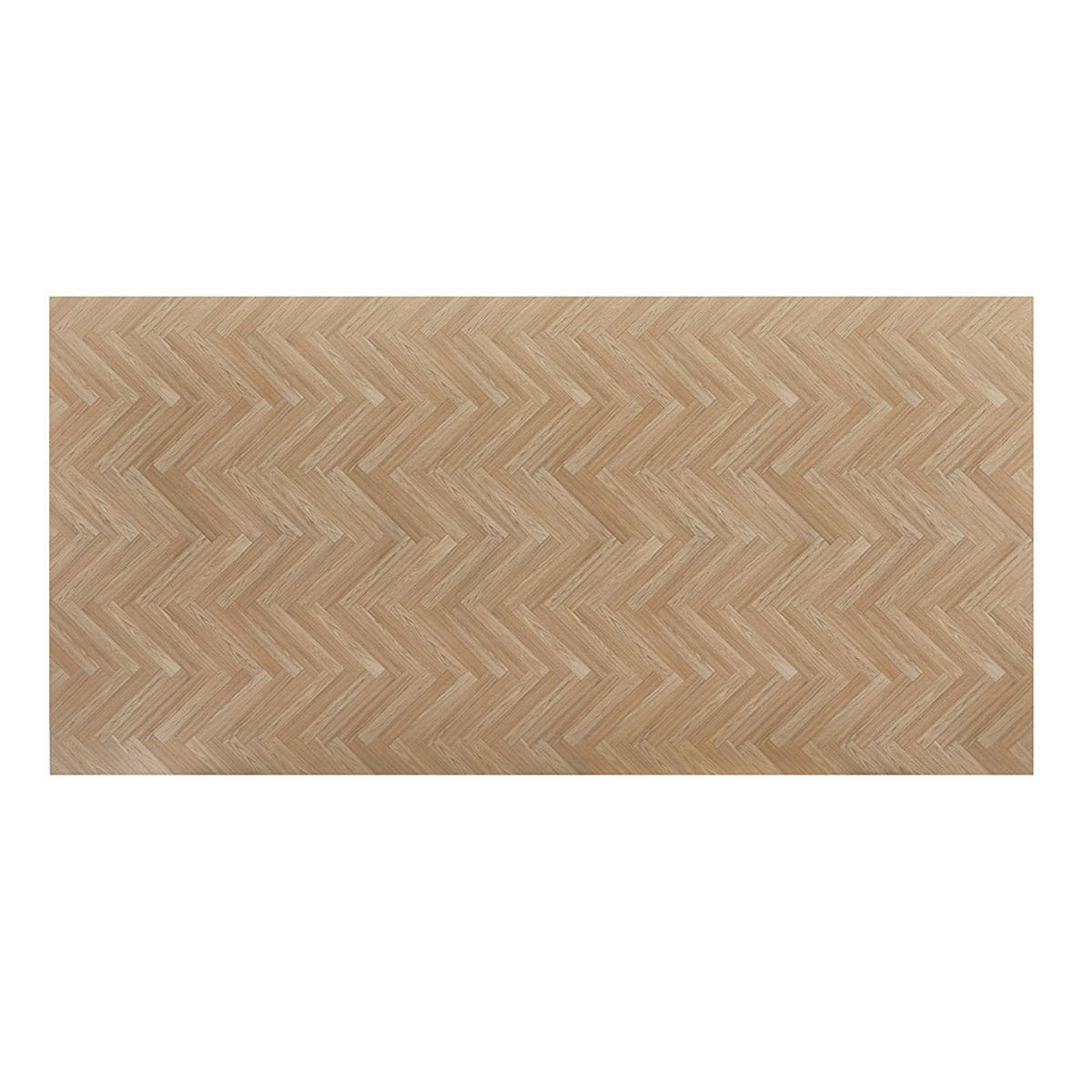 ESSTISCH ECKIG AVENCIA - Fishbone Oak, 160 x 100 cm - Braun, Holz (160/100/76cm) - Home Deluxe
