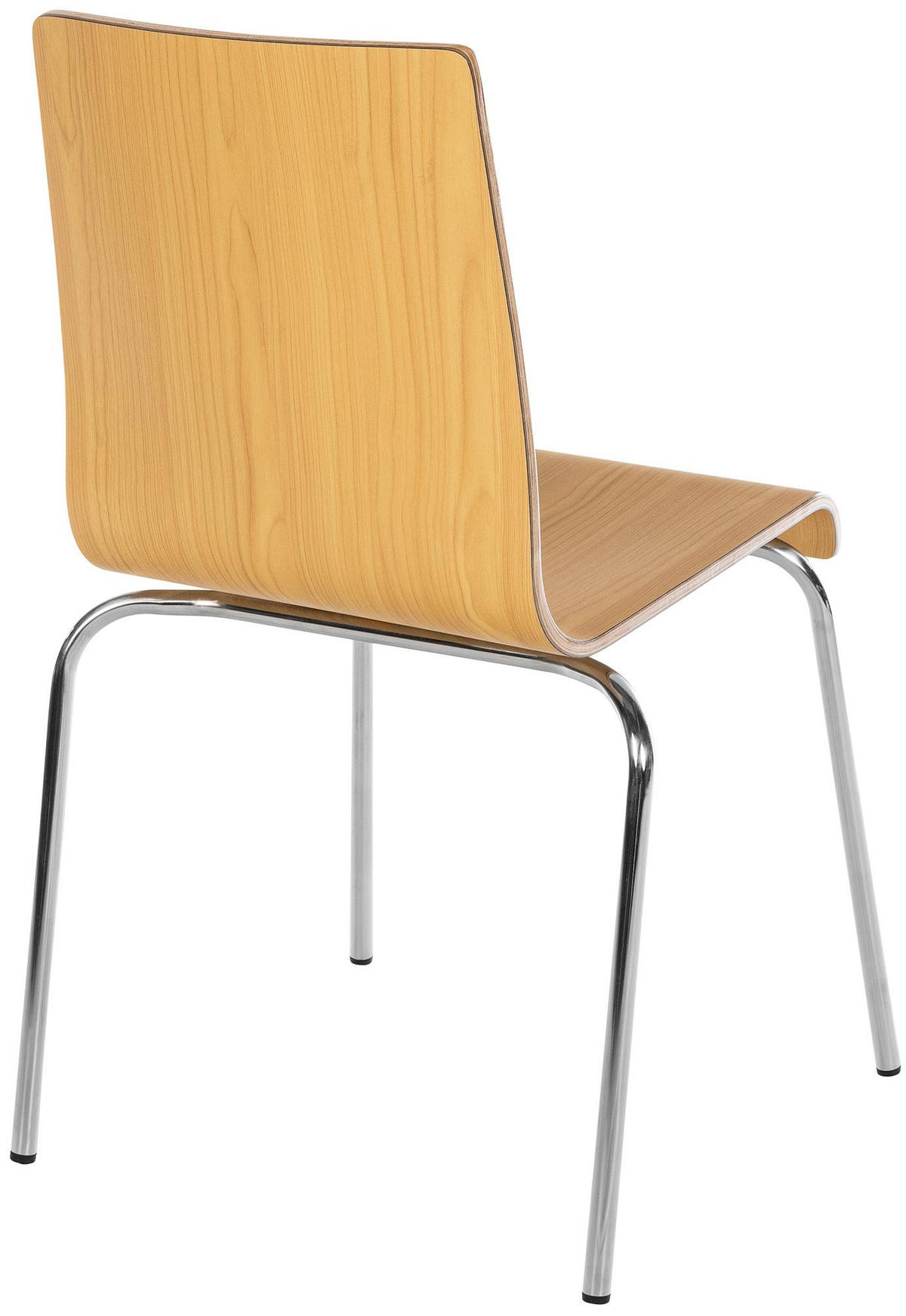 STUHL Holz Natura - Eukalyptusholzfarben, Holz/Metall (49/85/49cm) - CLP