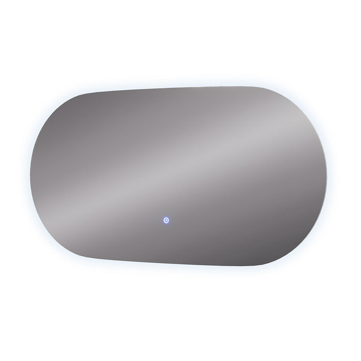 KOUPELNOVÉ ZRCADLO Miral Sklo - čirá, sklo (100/2.8/50cm) - Vicco