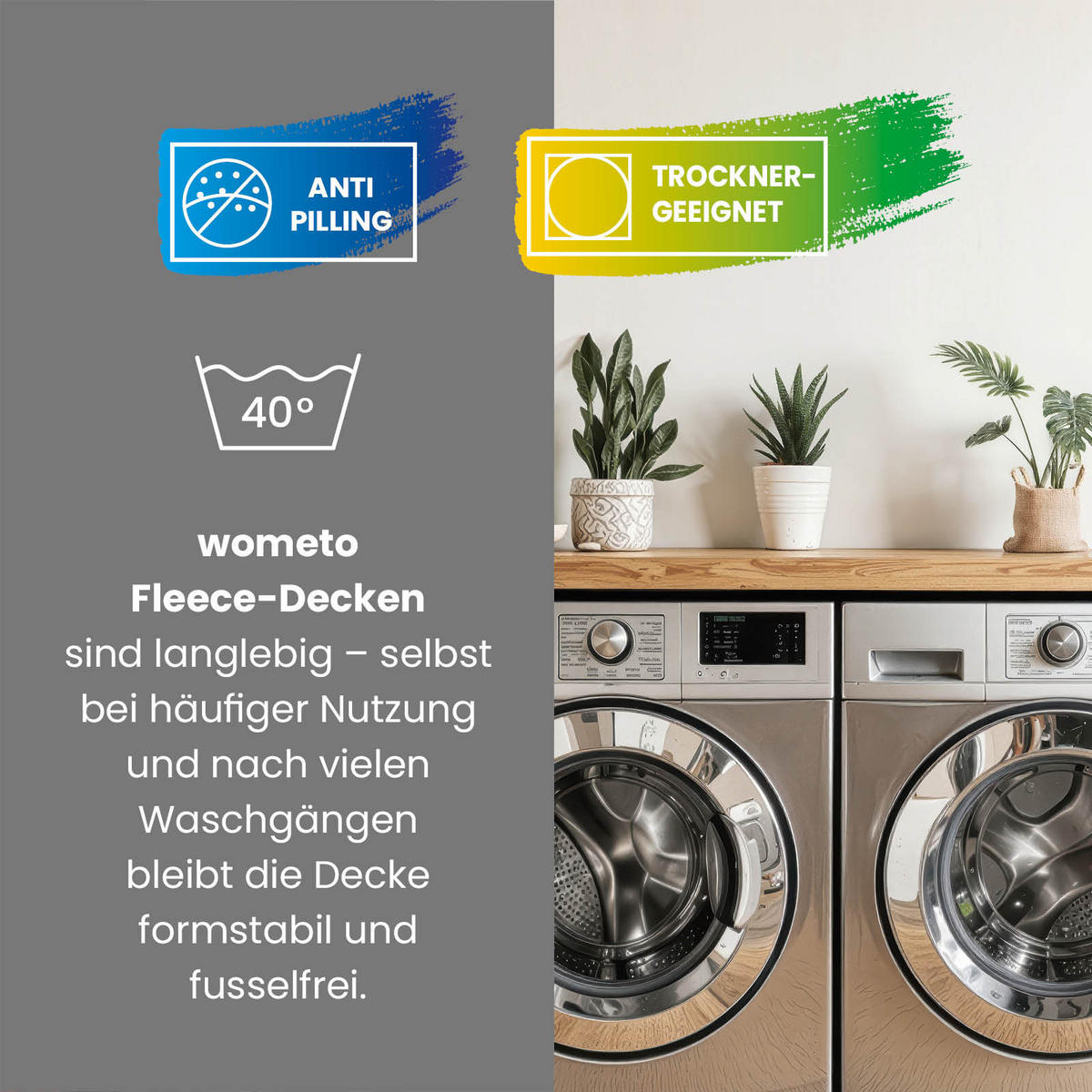 3ER Set Fleecedecken wave 120x160 braun - Braun, Textil (120/160cm) - wometo