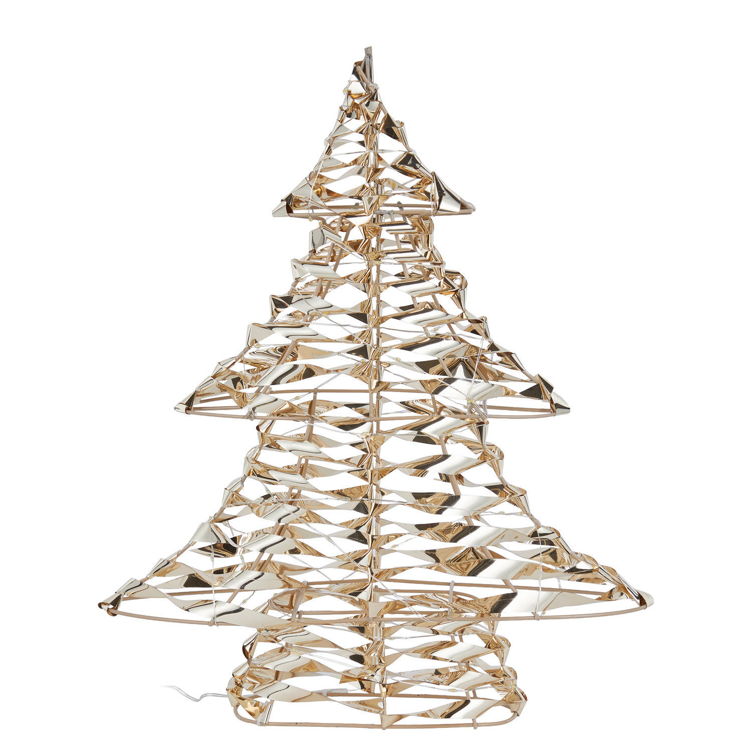 DEKOTANNE Golden Tree LED Baum 40cm - Goldfarben, Kunststoff (40cm) - Butlers