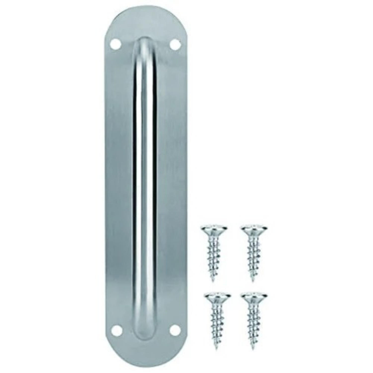 MÖBELGRIFF 1er-Set 280x65x55 mm Edelstahl - Silberfarben, Kunststoff (0.65/5.5/2.8cm)