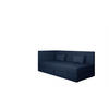 SOFA Liana In Opera - Dunkelblau, Holzwerkstoff/Textil (207/90/97cm) - Fun Möbel