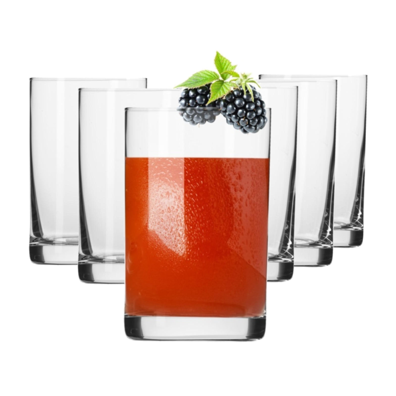 TRINKGLÄSER BASIC, 6ER-SET, 110 ML - Transparent, Glas (0.11L) - Krosno Glass