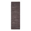 LEDER-TEPPICHLÄUFER Denver gewebt 66/200 cm - Braun, Leder (66/200cm) - Homescapes
