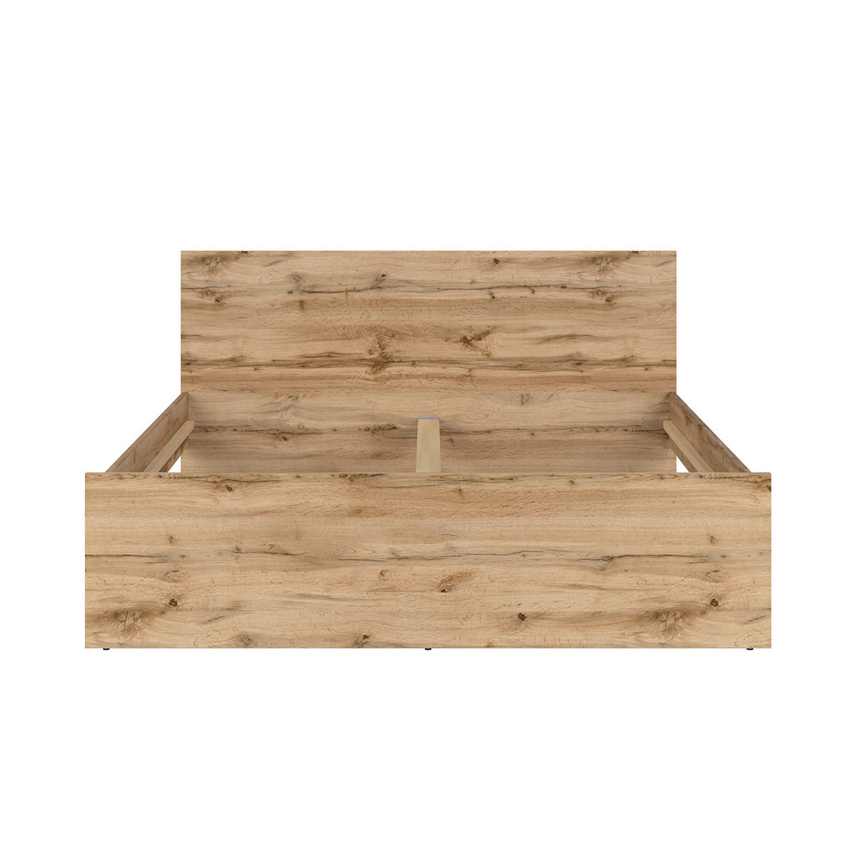 BETT 160/200 June Holz - Braun, Holzwerkstoff (160/200cm) - Petits-meubles