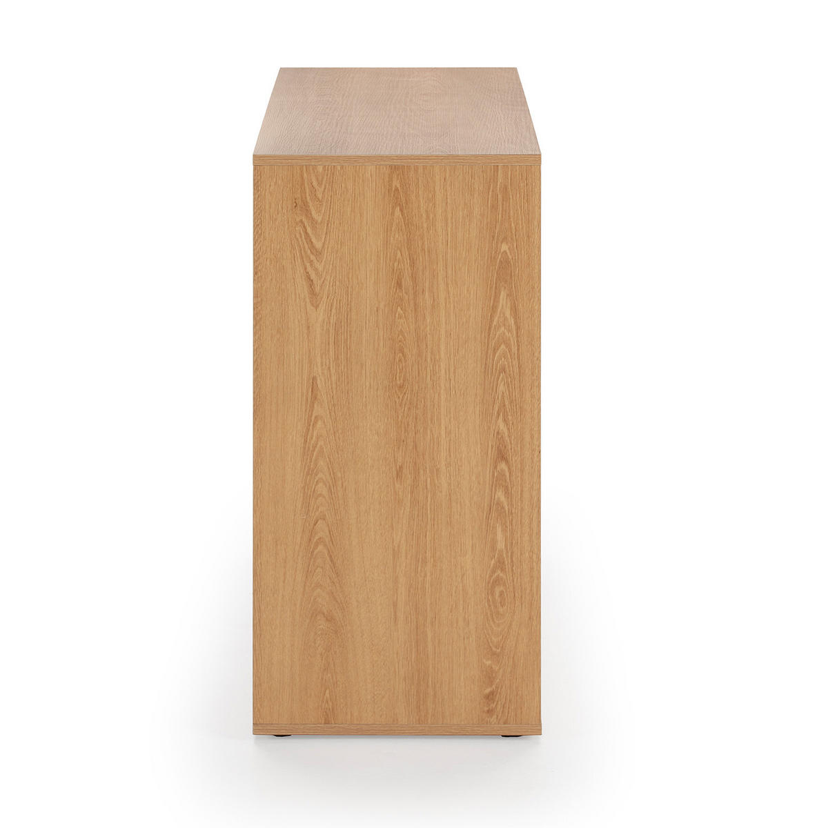 SIDEBOARD Tori 3 Türen 3 Schubladen, Eichenfarbe - Honigeiche, Holzwerkstoff (140/81/40cm)