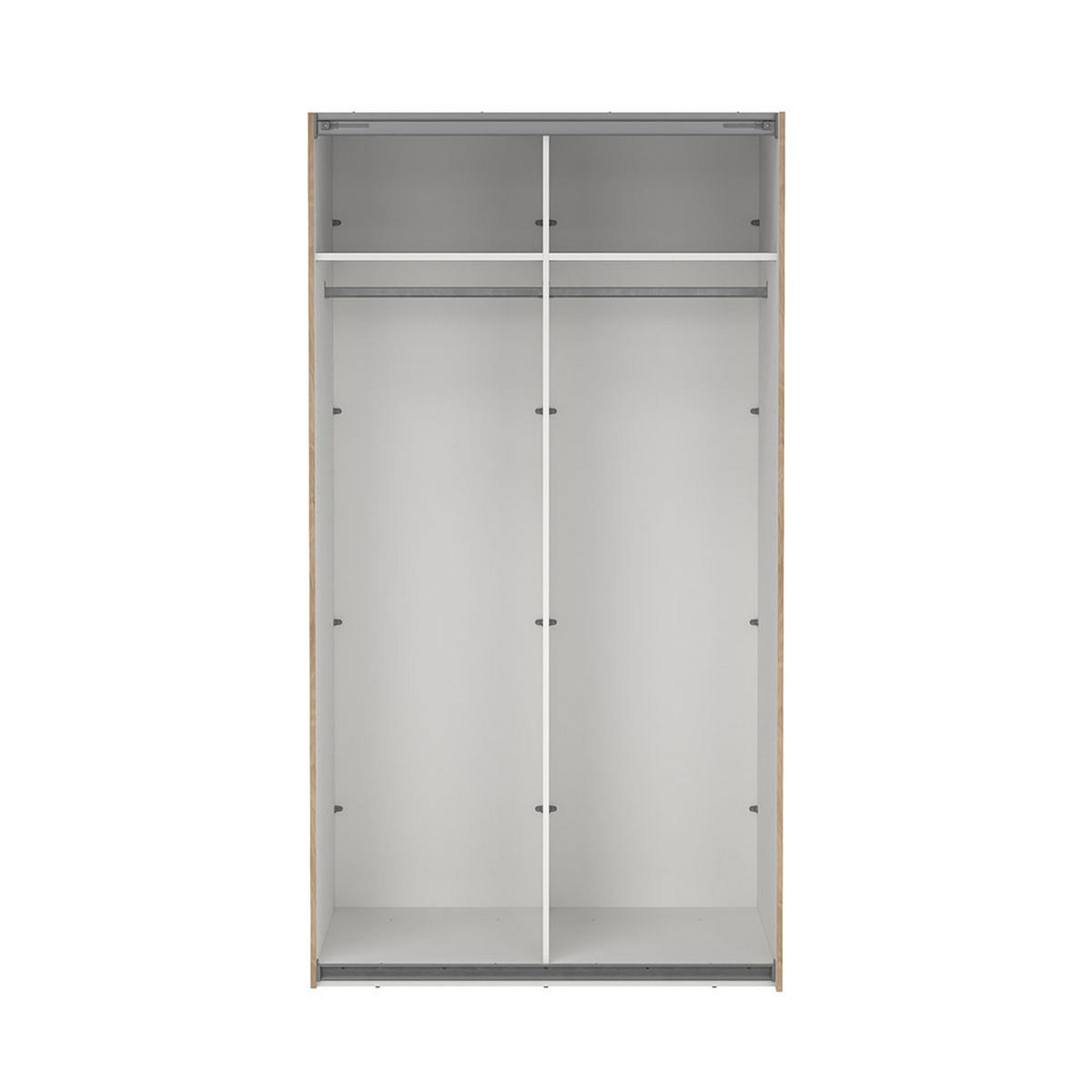 SCHIEBETÜRENSCHRANK, Como, Eiche, Holzwerkstoff, 119 x 67 x 221 cm - Eichefarben, Holzwerkstoff (119/221/67cm) - ebuy24