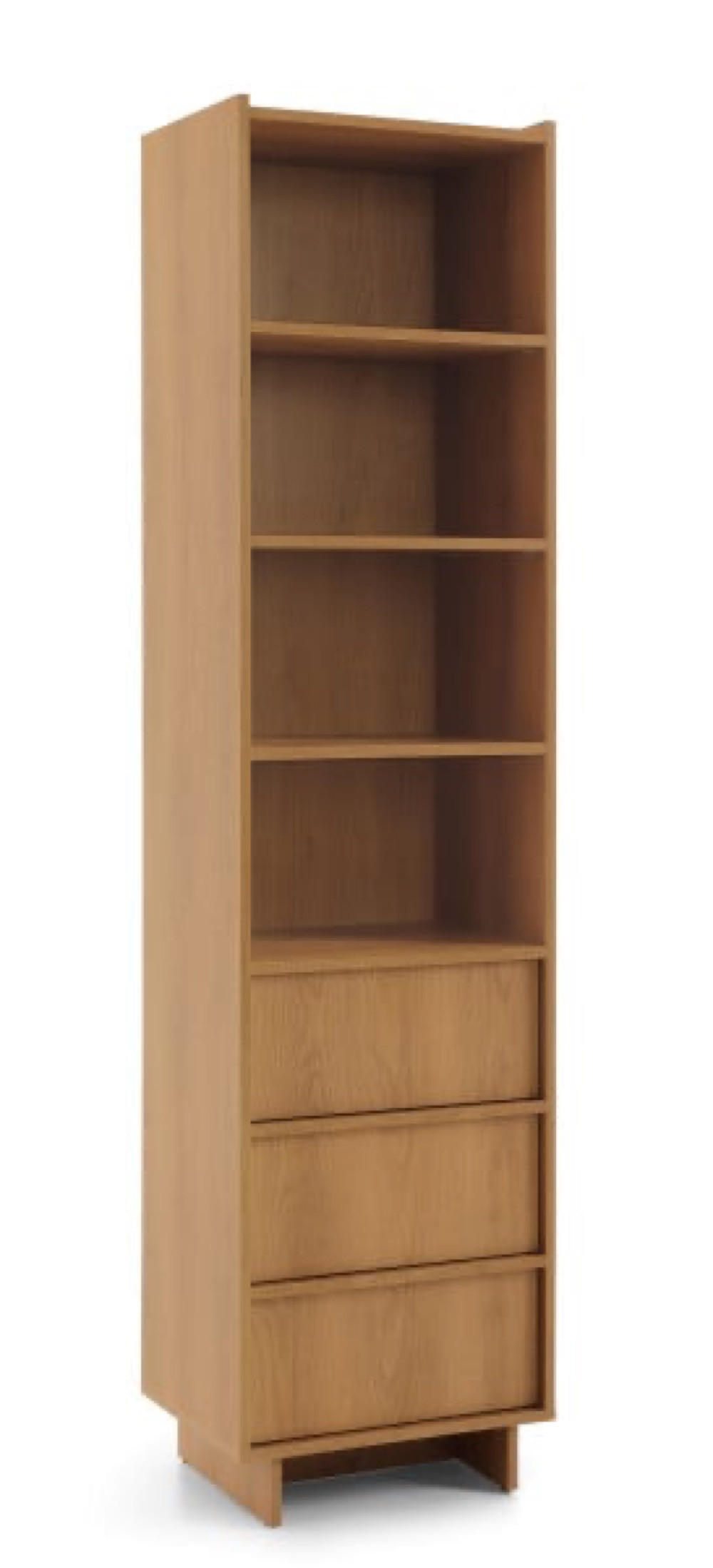 BÜCHERREGAL Eiche Sumi - Eichefarben, Holzwerkstoff (50/201/39cm) - Sepro Meble