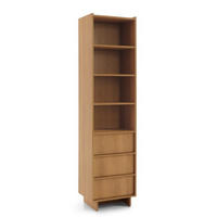 BÜCHERREGAL Eiche Sumi - Eichefarben, Holzwerkstoff (50/201/39cm) - Sepro Meble