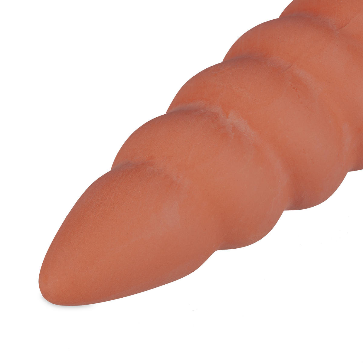 6XTONKEGEL - Braun, Keramik (4.5/11/4.5cm) - Relaxdays