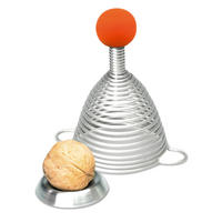 NUSSKNACKER Naomi Color, Silikonkugel Orange - Orange, Metall - Take2
