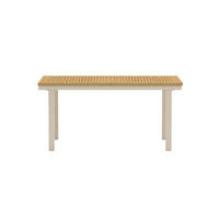 GARTENTISCH, Panama, Natur, Metall, 90 x 160 x 75 cm - Naturfarben, Metall (160/90/75cm) - ebuy24