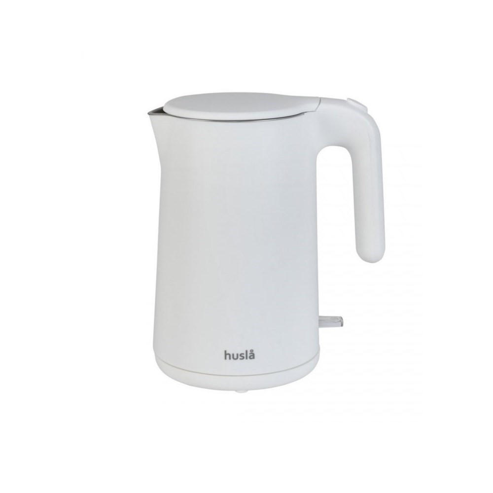 WASSERKOCHER ELEKTRISCH Weiß 15/22/23 cm 52823 - Weiß, Metall (22/23/15cm) - Husla 