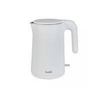 WASSERKOCHER ELEKTRISCH Weiß 15/22/23 cm 52823 - Weiß, Metall (22/23/15cm) - Husla 